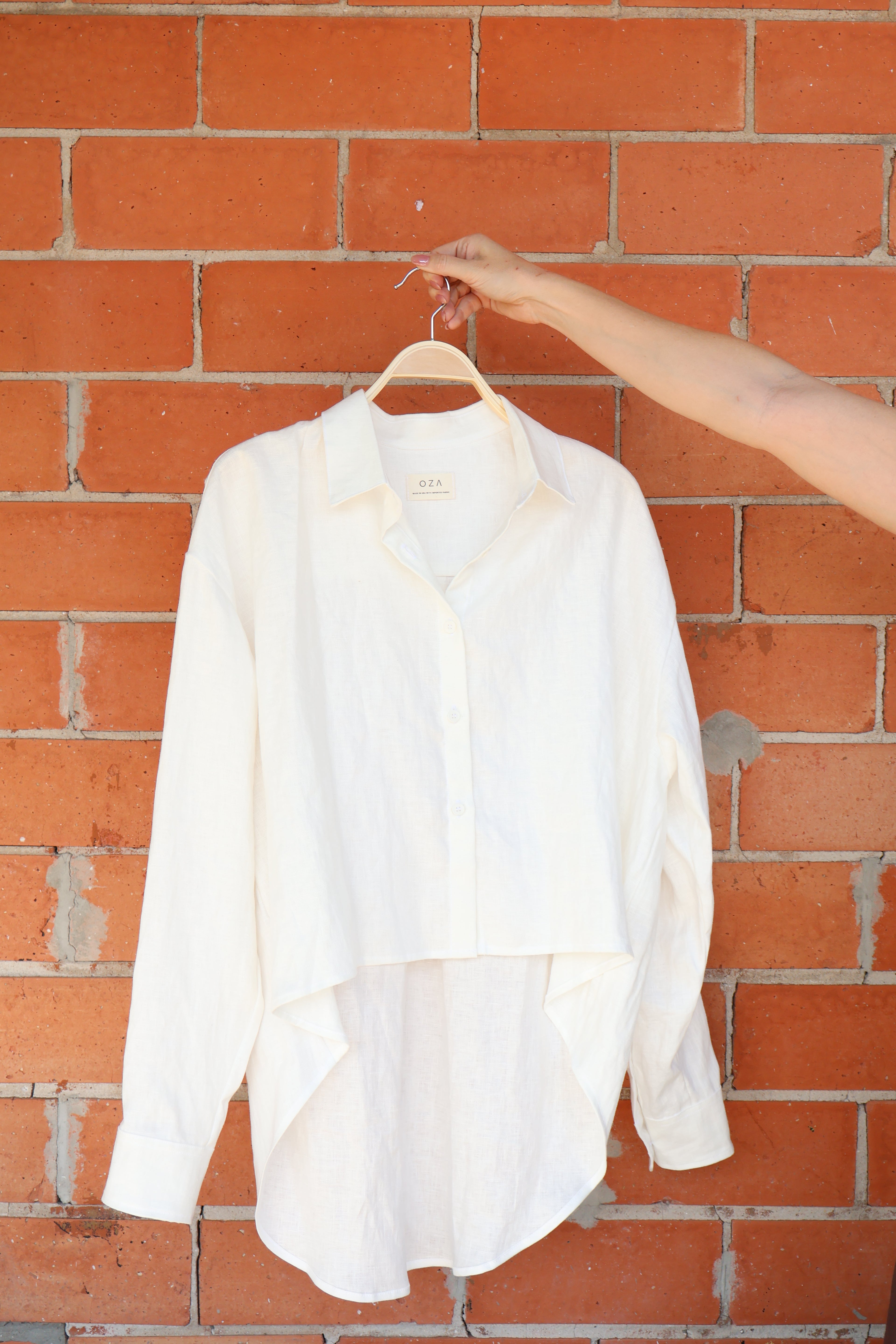 The Button Up Crop