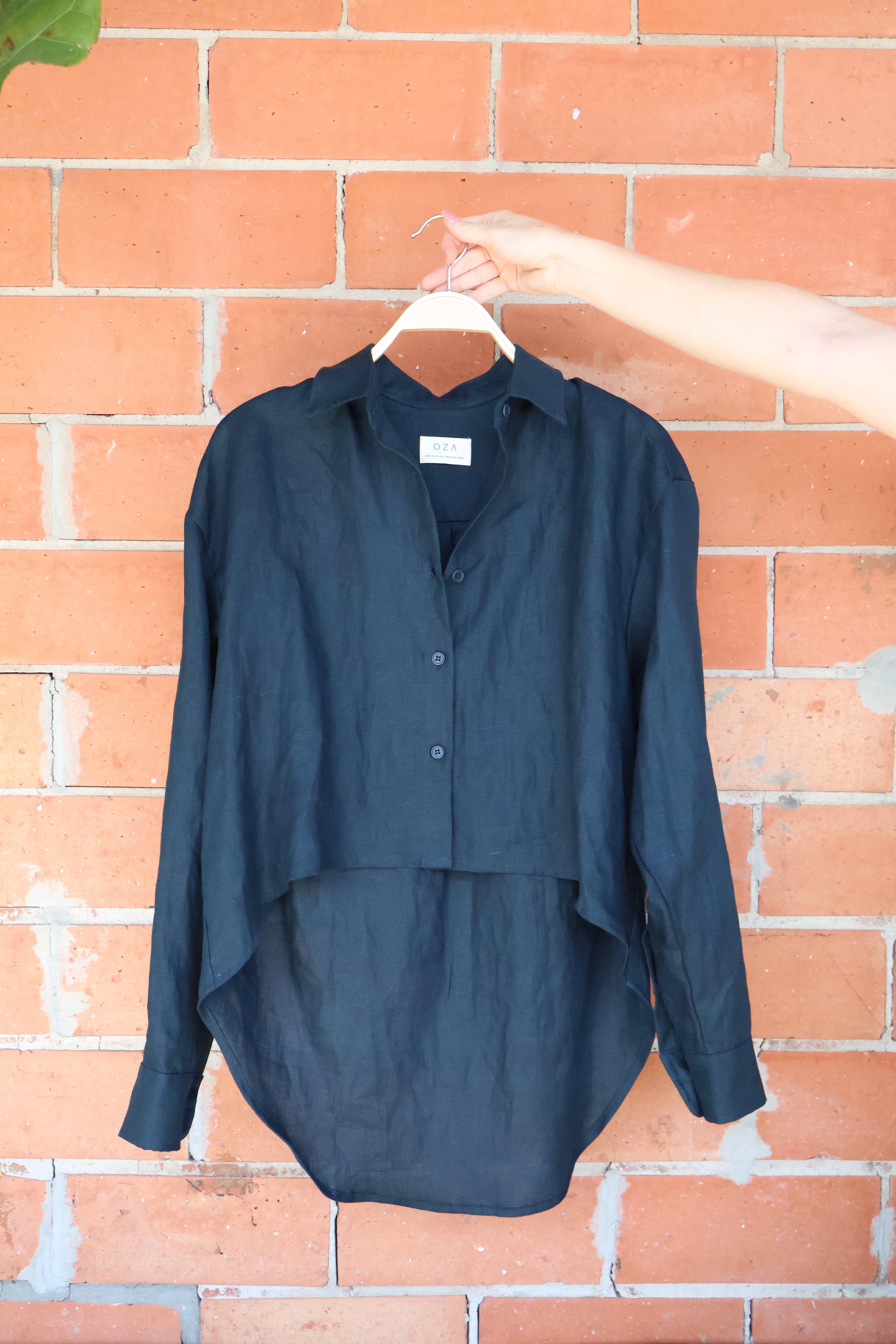 The Button Up Crop