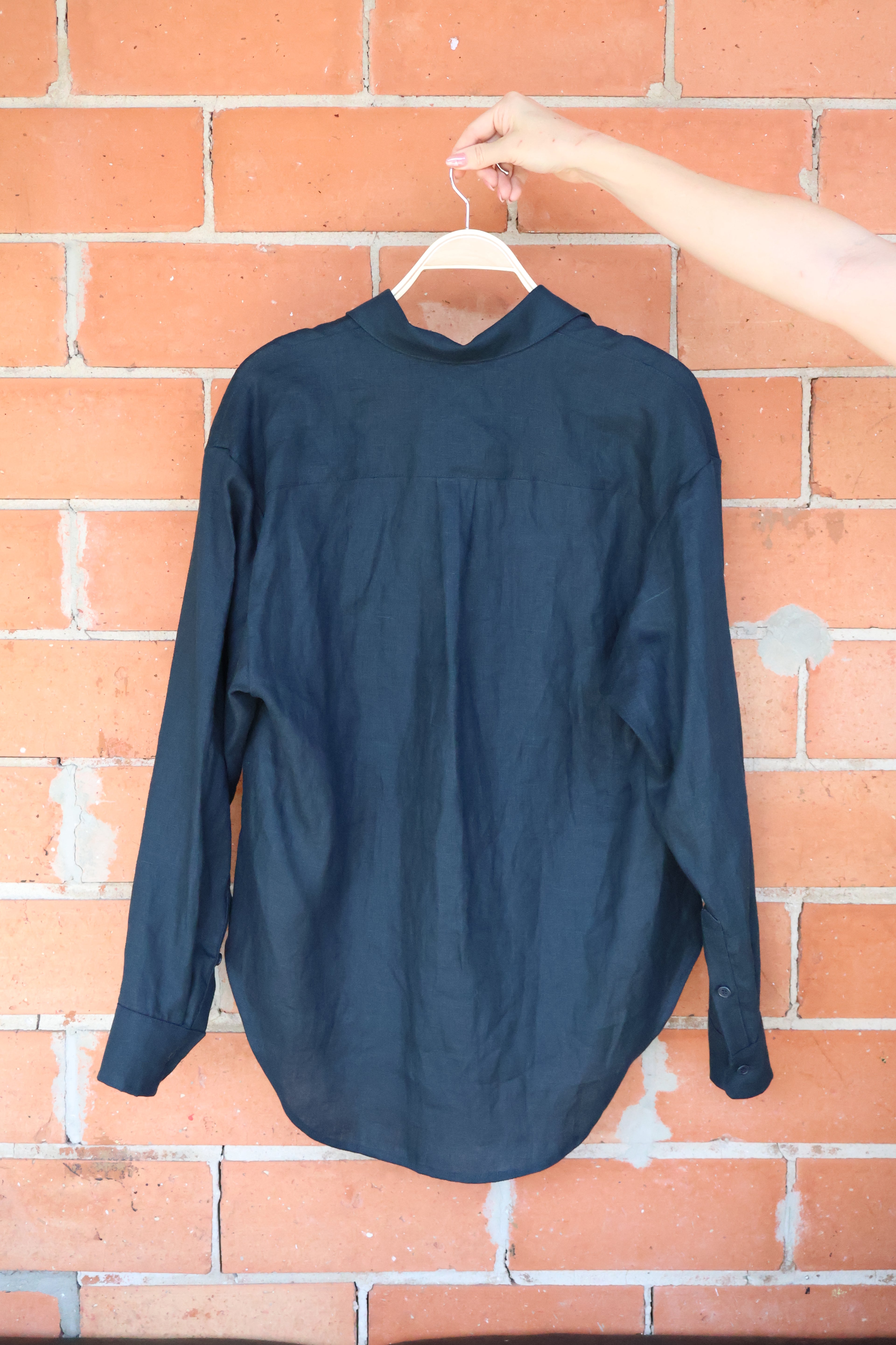 The Button Up Crop
